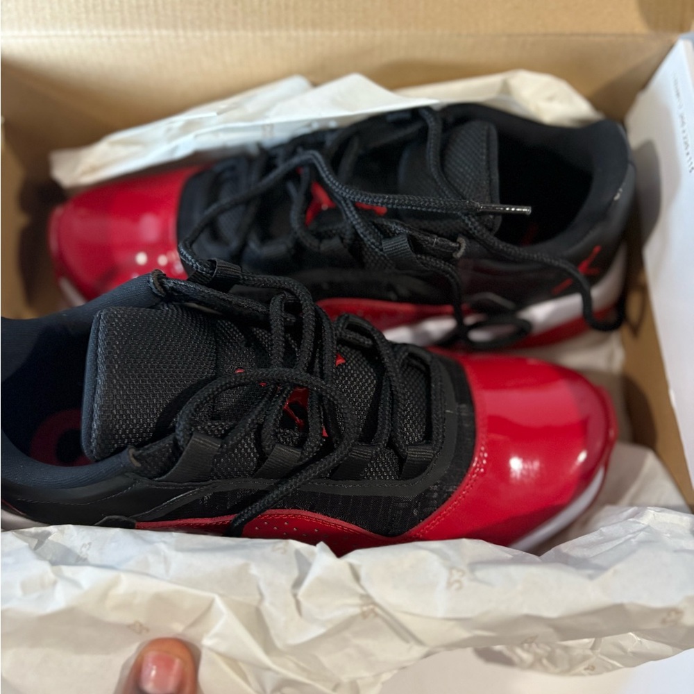 Kids Red and Black Sneakers